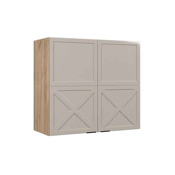 Vicco VĚŠÁK NA STĚNU Fame-Line, GreyBeige/Zlatý mocný dub, 80 cm