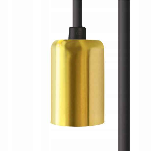 Závěs pro závěsnou lampu E27 černo-zlatý 7 m Nowodvorski Cable