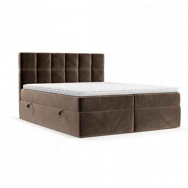 AltaBeds POSTEL BOXSPRING VARENO 140/200 Hnědá