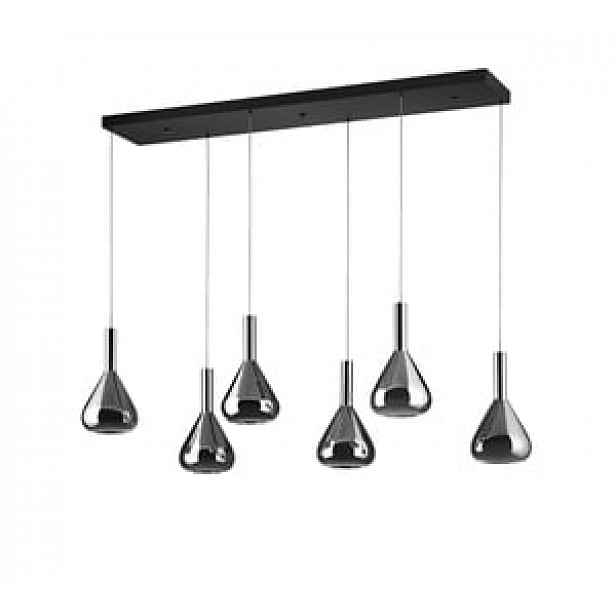 LED závěsné osvětlení Cinque Cipera černá 345010632