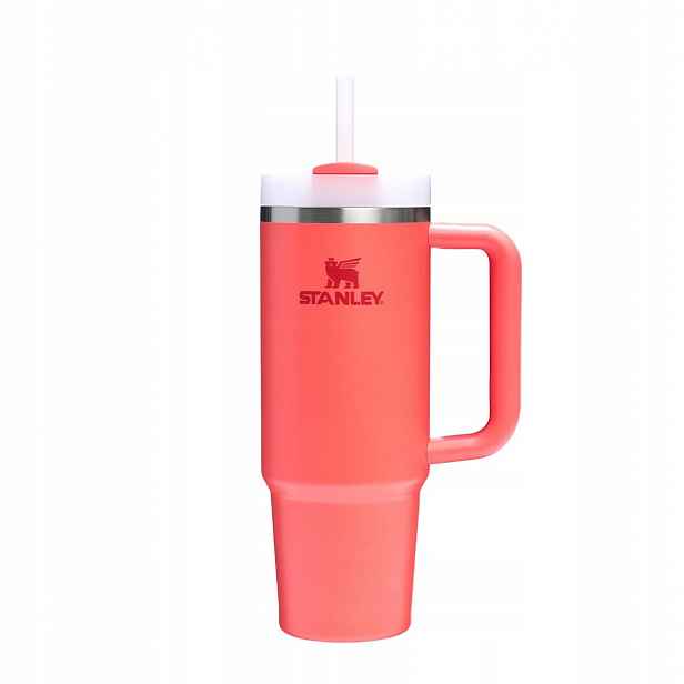 Stanley Hot Coral 0.89L Quencher H2.0 FlowState Tumbler Termohrnek