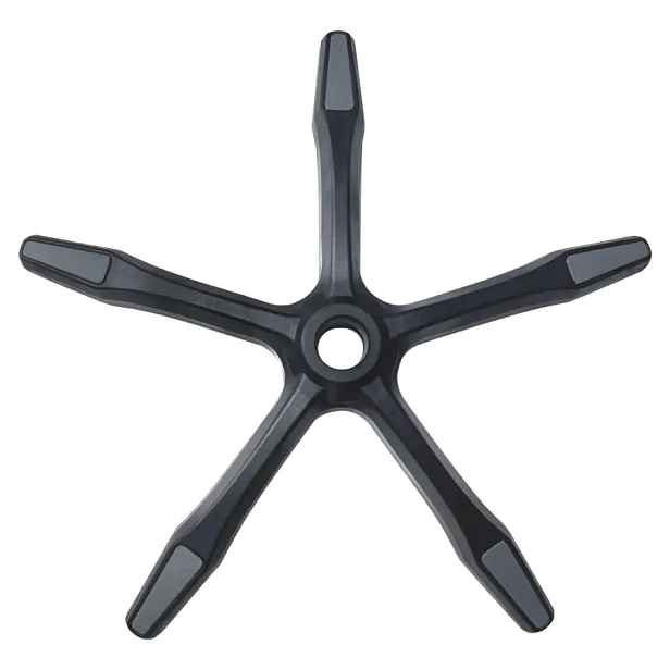 Tempo Kondela PODSTAVA TYP 7 poloměr 32 cm - černá/šedá