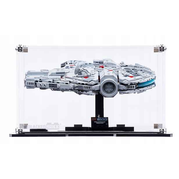 Vitrína Blacked Brick pro Lego 75375 Star Wars Sokol Millennium