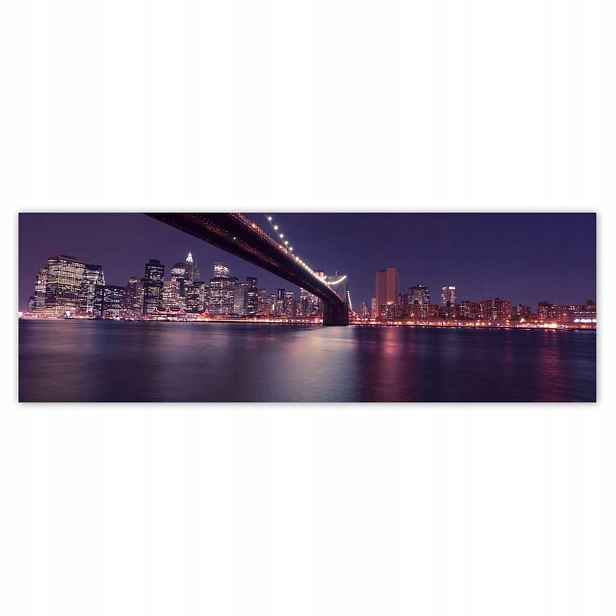 Plakáty 200x66 Most v noci Usa New York