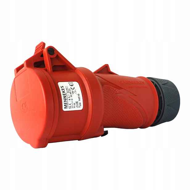 2x Přenosná zásuvka 16A 400V 5P IP54 typ 14510 Mennekes 9357