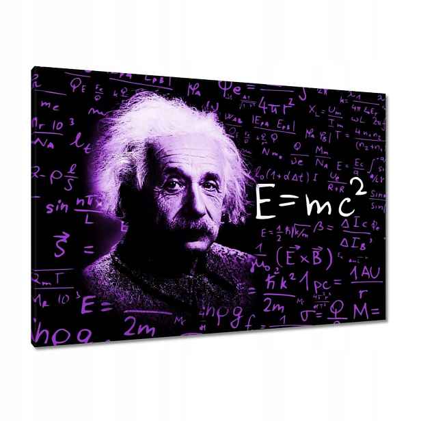 Obrazy 100x70 Fialový profesor