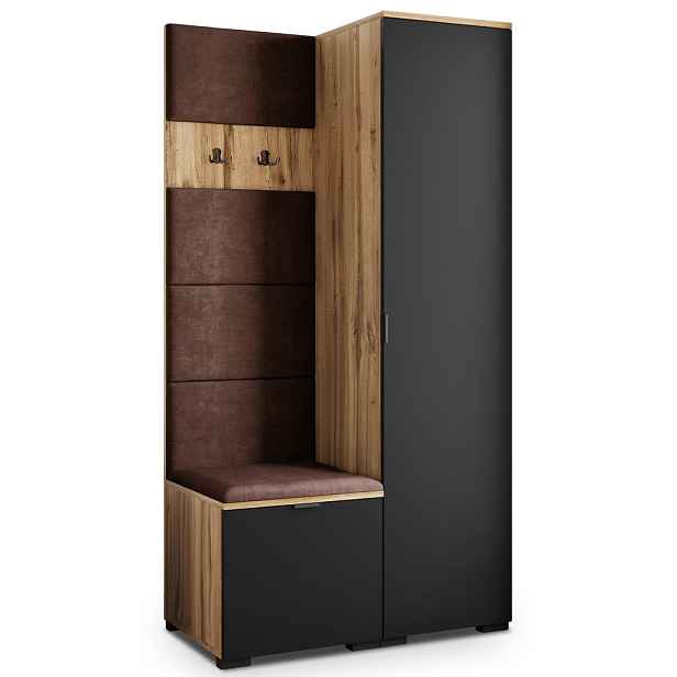MASSENO MODERNÍ PŘEDSÍŇOVÁ SESTAVA LORI, 95/181/51 cm, dub Wotan