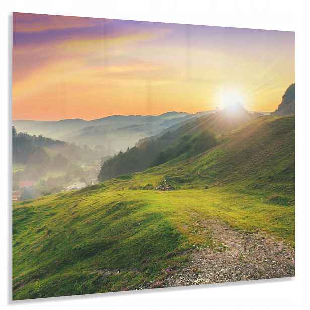 Ochranný Panel 4mm 60x65cm Tvrzený Lacobel Do Kuchyně Dekorativní