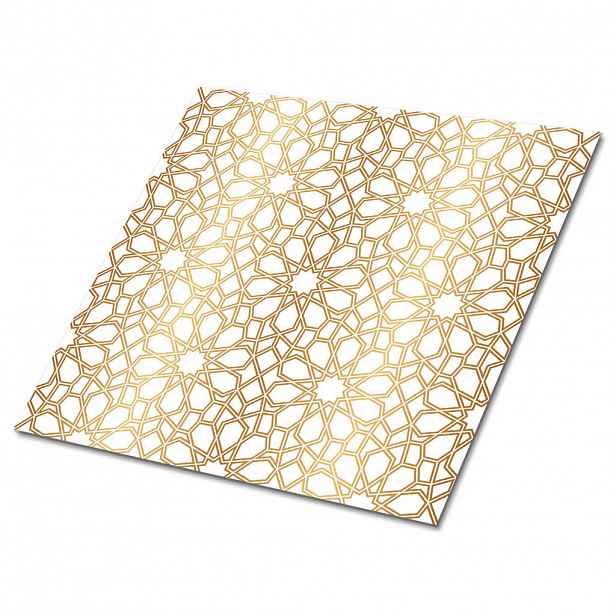 TULUP SAMOLEPICÍ OBKLADY NA STĚNU 9 ks 30x30 cm Marocký vzor