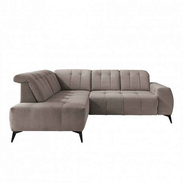 Livetastic ROHOVÁ SEDAČKA, textil, šedavě hnědá