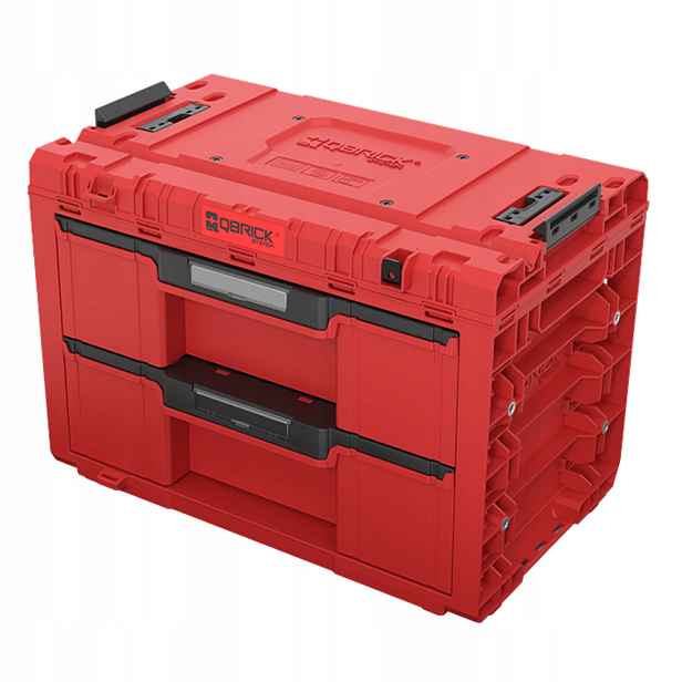 Qbrick System Prime DRAWER2 Toolbox Expert RedUltra Hd Kufr na nářadí