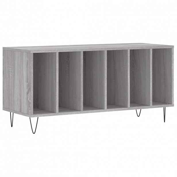 vidaXL Skříňka na LP desky šedá sonoma 100x38x48 cm kompozitní dřevo