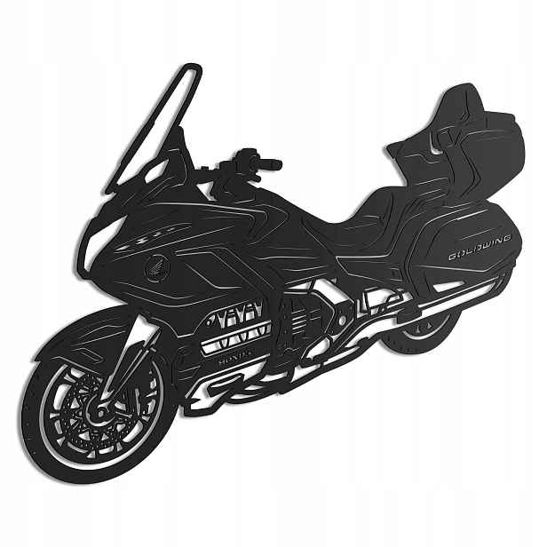 Honda Gold Wing Dřevěný 3D obraz