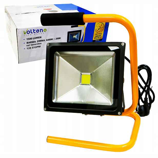 Led reflektor Cob 30W stavební stojan na stativ
