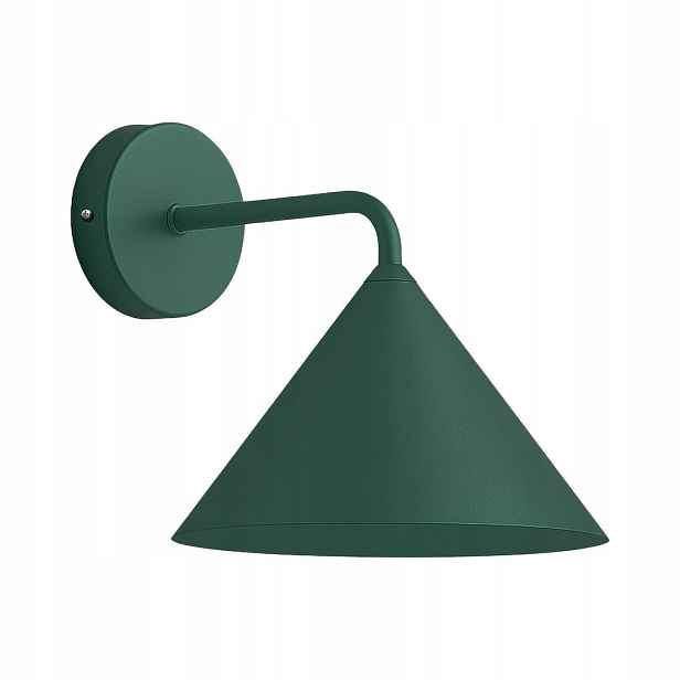 Nástěnná lampa zelená kuželová 1xGX53 10W Capital Milagro