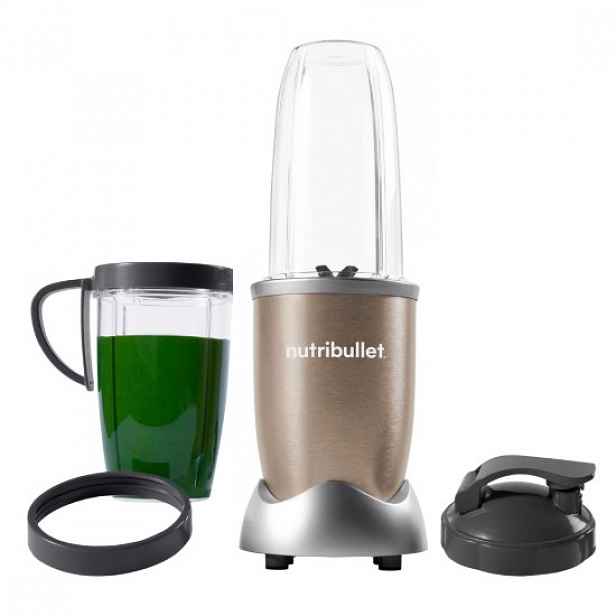 Stolní mixér Nutribullet Pro, 900 W, 0,9 l, zlatý - Nutribullet