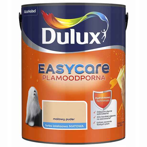 Dulux EasyCare barva Matný pudr mat 5L