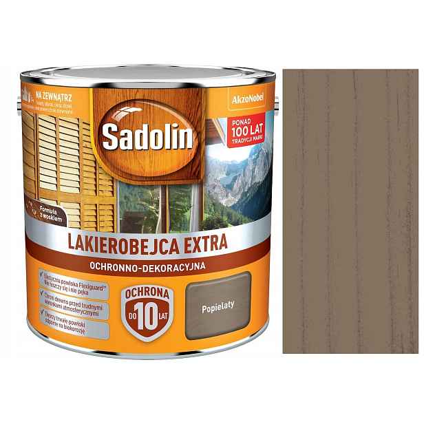 Sadolin Extra Lakový Obal 2,5 L Popelavý