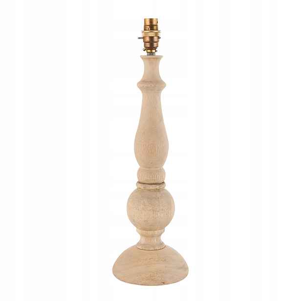Endon Hidcote Podstavec pro stolní lampu, dřevěný, B22 10W, venkovský styl