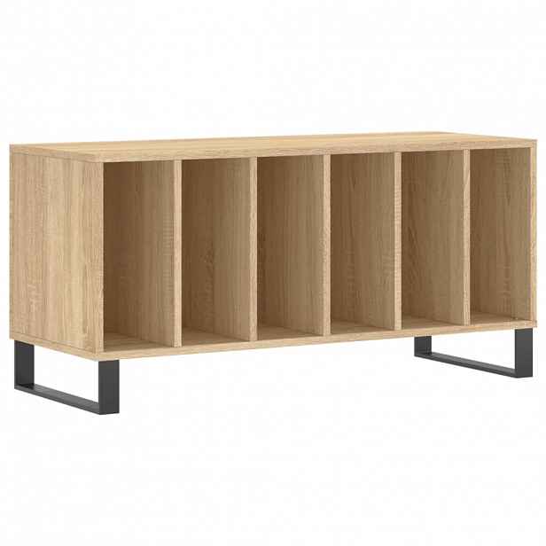 vidaXL Skříňka na LP desky dub sonoma 100x38x48 cm kompozitní dřevo