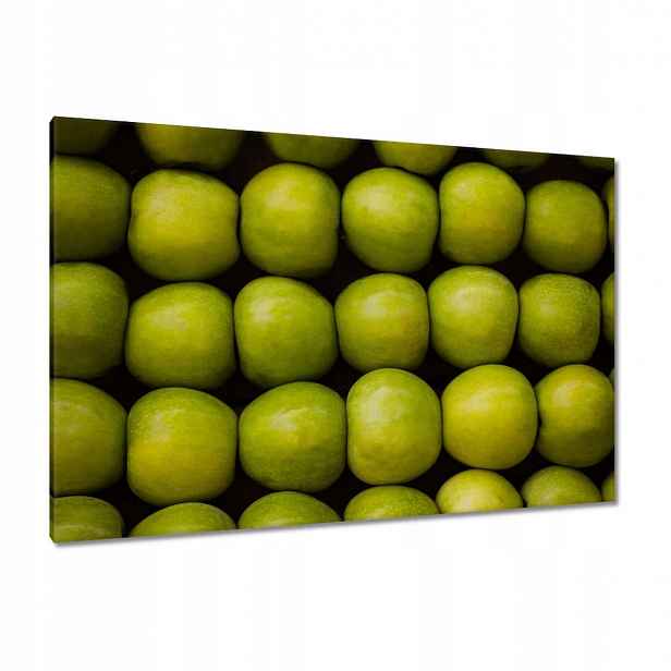 Obrazy 120x80 Zelené jablko Jablka