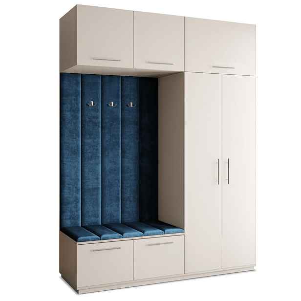 MASSENO MODERNÍ PŘEDSÍŇOVÁ SESTAVA REMA, 180/240/60 cm, kašmírová