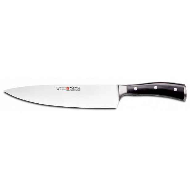 Nůž šéfkuchaře Wüsthof Classic Ikon 23 cm X50CrMoV15 kovaný Solingen