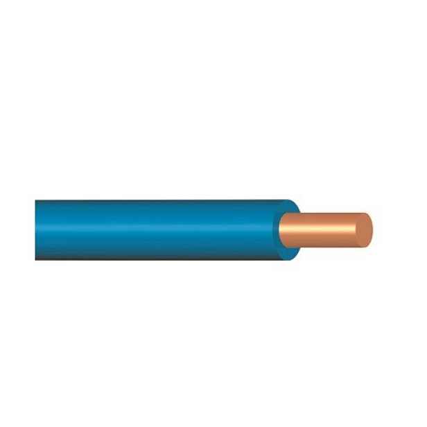 Vodič H07V-U (CY) světlemodrá 6 mm2