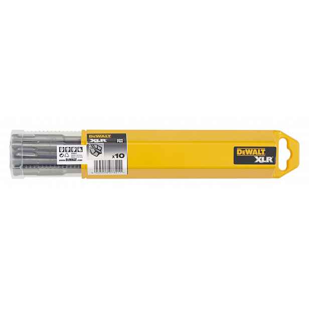 DeWALT - 10dílná sada vrtáků do zdiva SDS Plus, průměr 10 mm DT8968