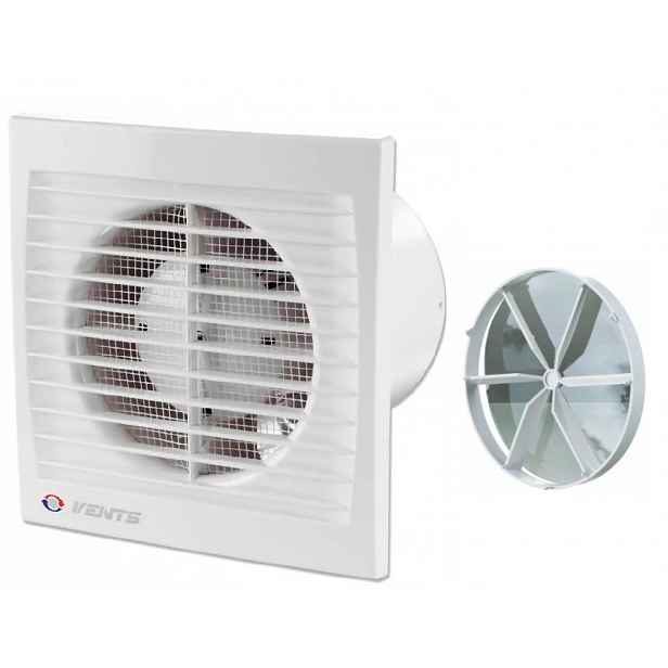 Domácí koupelnový ventilátor Vents Standard Fi 150 mm s ventilem 292 m3h