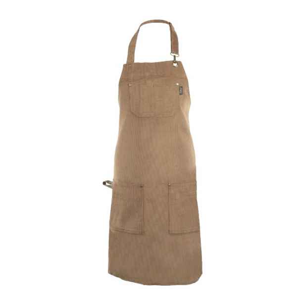 Kuchyňská zástěra, „Velmar“, taupe - Tiseco