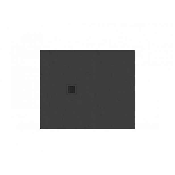 Sprchová vanička obdélníková Ravak Slate Pro 100x90 cm litý mramor černá XA03A733010