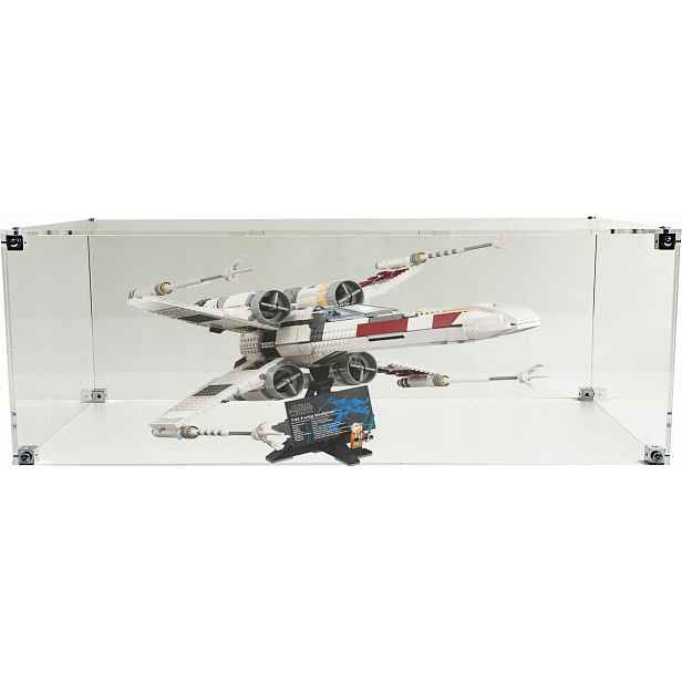 Vitrína Drewlandia pro stavebnici Lego 75355 Star Wars Stíhačka X-Wing