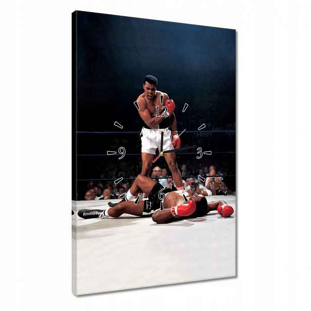 Nástěnné hodiny 40x60 Muhammad Ali Boxer