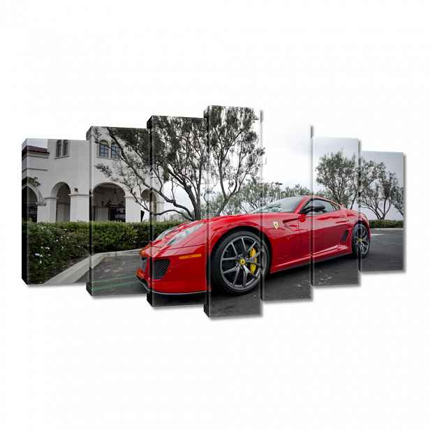 Obraz 140x80 Červené Ferarri