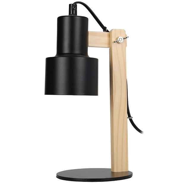 H&S Decoration Stolní lampa FJELL 32 cm černá