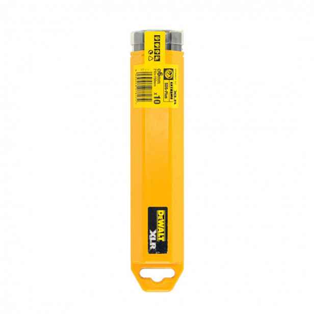 DeWALT - 10dílná sada vrtáků do zdiva SDS Plus, průměr 6 mm DT8957