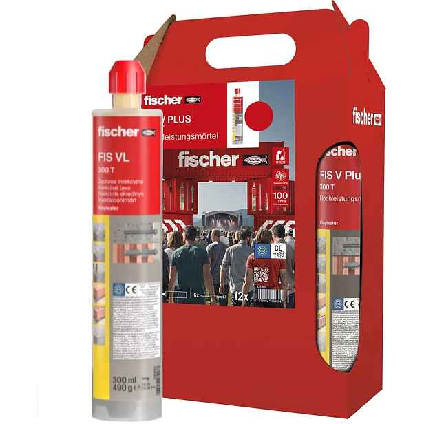 Fischer Injekční malta Fis VL 300 T 540983 12kusů