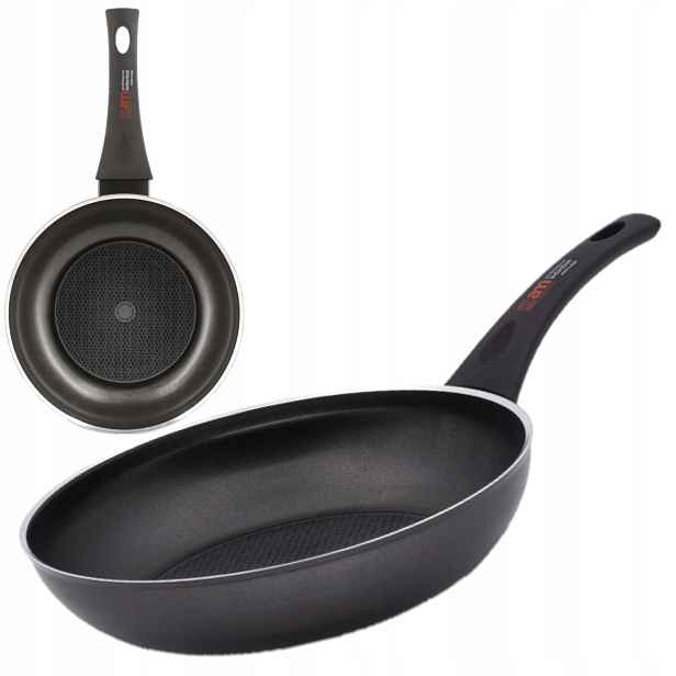 Italská Pánev 24 CM Indukce Plyn Odolná, Pevná, Nepřilnavá