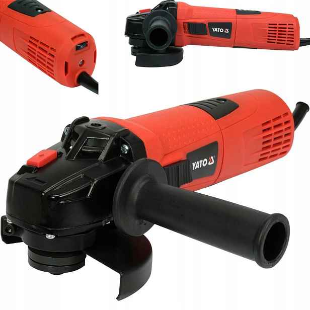 Úhlová Bruska Yato 125 MM 1700 W, Nastavitelné Kovové Konstrukce