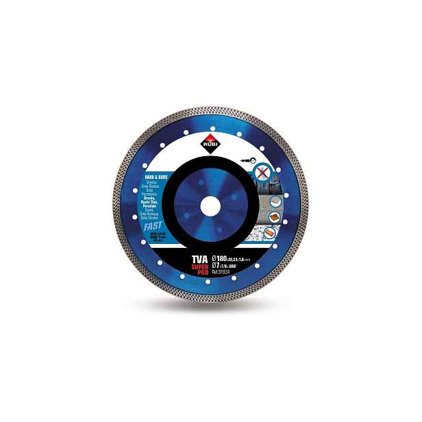 Kotouč Rubi Tva 180 Superpro diamantový 180x22,2 mm