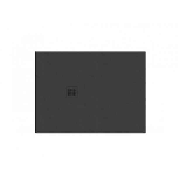Sprchová vanička obdélníková Ravak Slate Pro 120x90 cm litý mramor černá XA03G733010