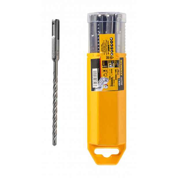DeWALT - 10dílná sada vrtáků do zdiva SDS Plus, průměr 6 mm DT8956