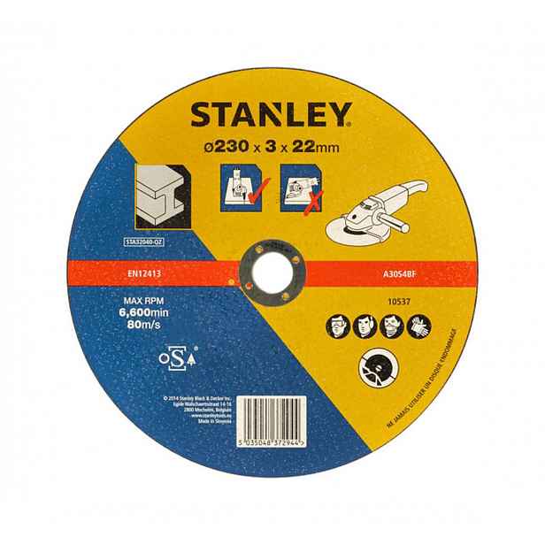 Stanley - Řezný kotouč na kov 230x22 mm STA32040-QZ