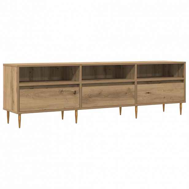 vidaXL TV skříňka dub artisan 150 x 30 x 44,5 cm kompozitní dřevo
