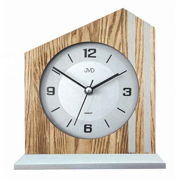 Dřevěný Hnědý Tichý Krbový Hodinový Stroj Jvd HS24014.78 18 x 20 cm