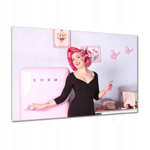 Obrazy 120x80 Vintage Žena Holka