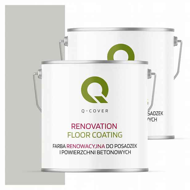 Barva Ochranná podlaha Renovační Bílá Papirus Ral 9018 Lesk 5L