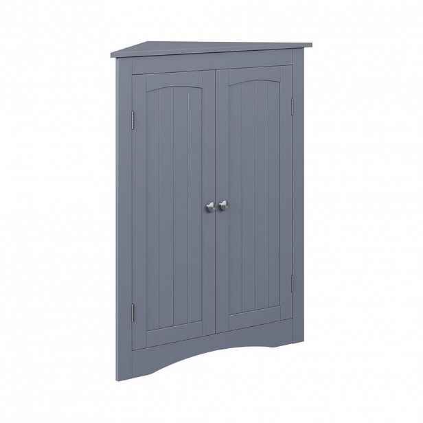 Vicco STŘEDNÍ SKŘÍŇKA Bianco Šedá 56 x 80 cm se 2 dveřmi