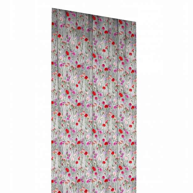 Závěs s květinami Na Pásce 420399-103 140 x 250 cm